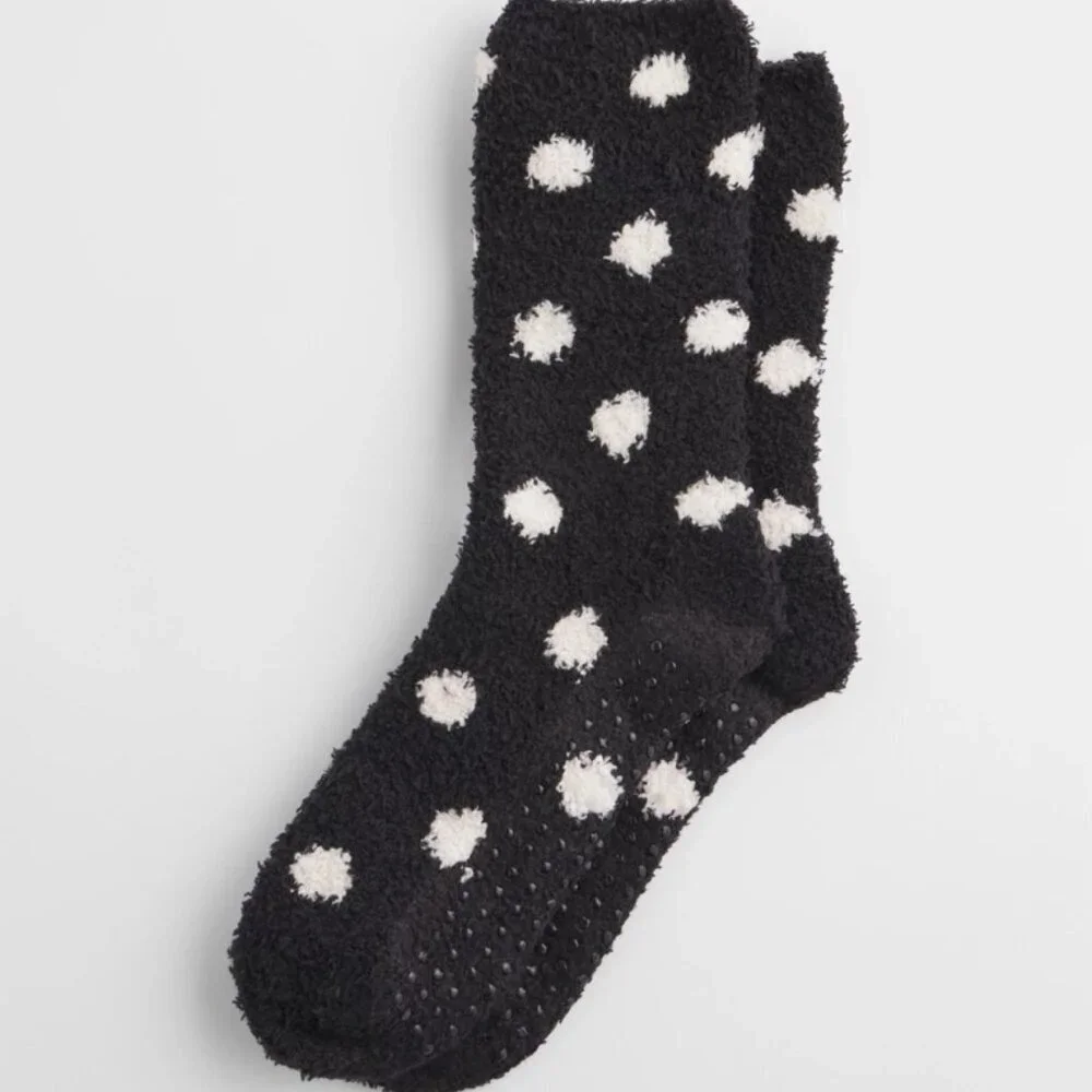 Chico’s Polka Dot Cozy Socks – NWT